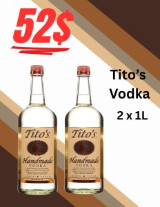 TITO'S VODKA G.P. (2x1L)