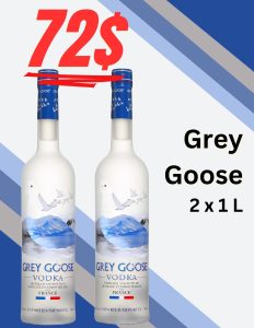 GREY GOOSE VODKA G.P. (2x1L)
