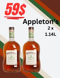 APPLETON RHUM G.P. (2x1.14L)