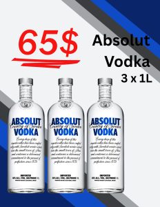 ABSOLUT G.P. (3x1L)