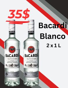 BACARDI BLANC SUP G.P.(2X1L)